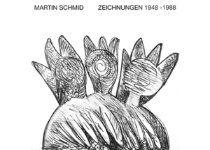Katalog Martin Schmid, Zeichnungen 1948-1988, Ausstellung 1988, Hessisches Landesmuseum Darmstadt